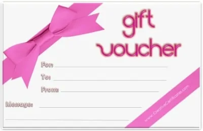 Gift Voucher Template