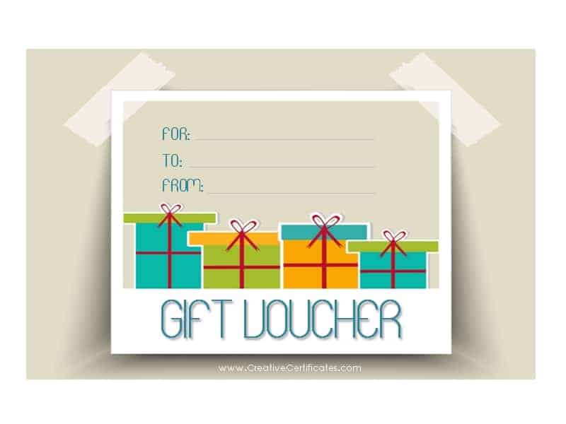 Gift Voucher Template