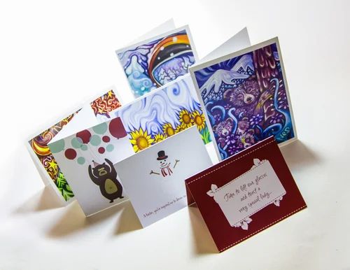 Dye Cut Greeting Cards, Size: 5.25X8 And 10X16 Inches at Rs 10 ...