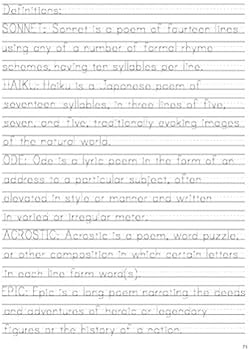 Print Handwriting Workbook for Teens: Improve your printing handwriting &   practice print penmanship workbook for teens and tweens