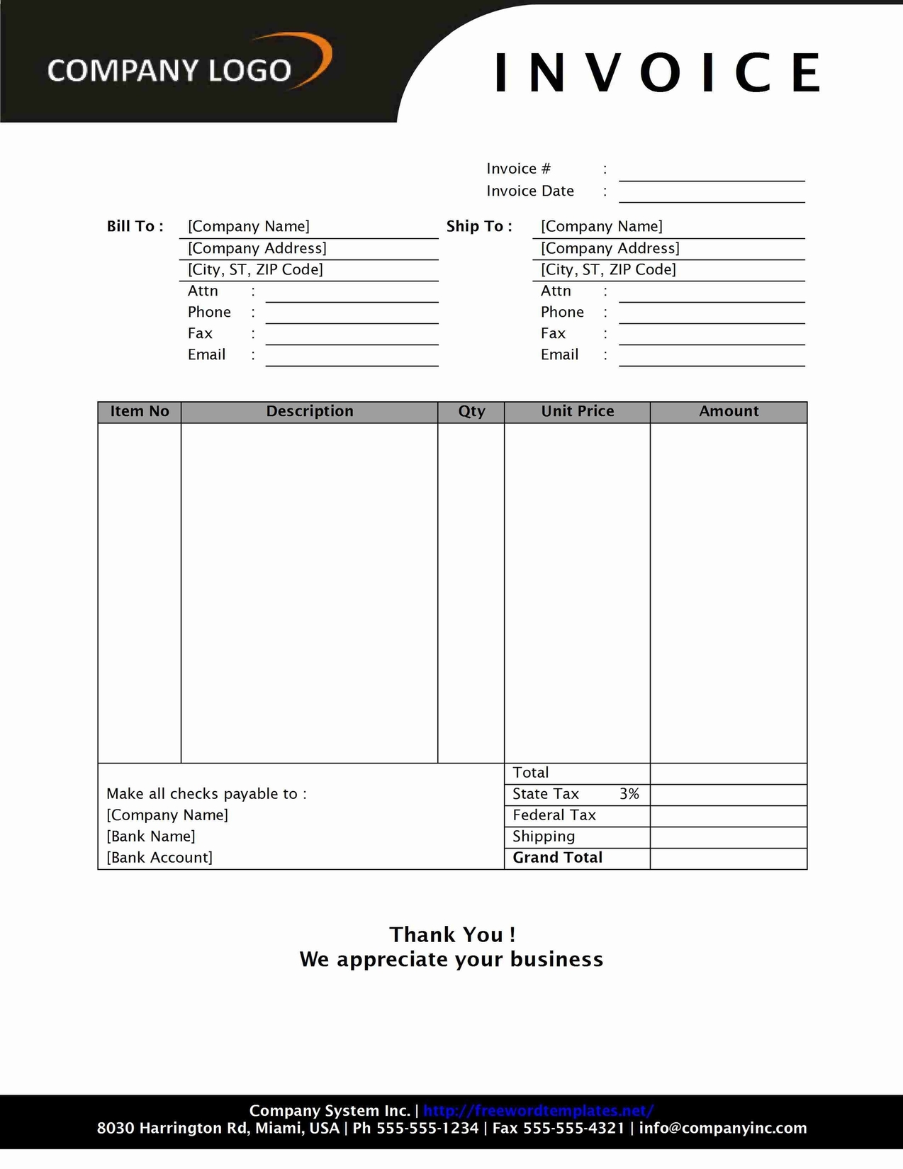 print invoice code