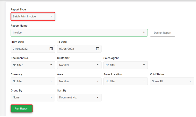 Product Update 407: Reporting date field available in Print ...