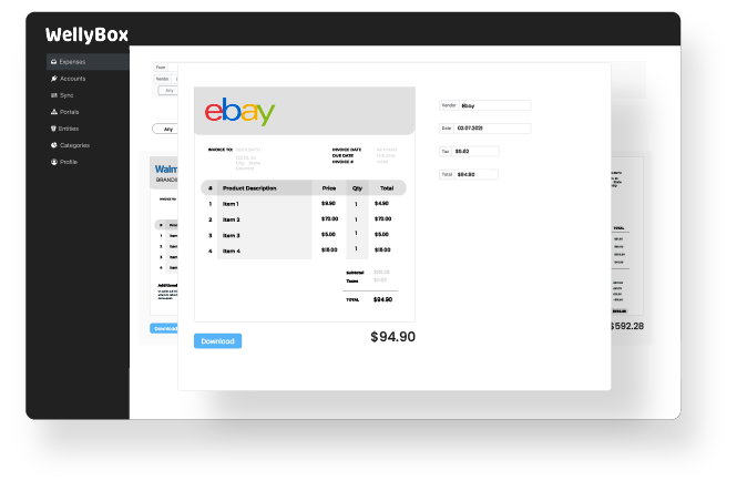 print invoice ebay uk