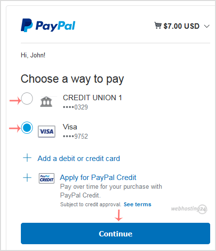 How to Subscribe to Invoice via PayPal? - Knowledgebase - Webhosting24