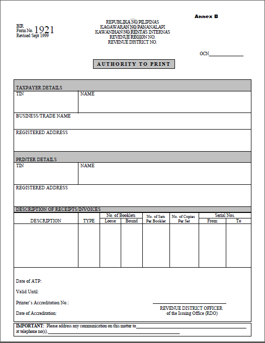 Authority to Print | GVA &  Co., CPAs