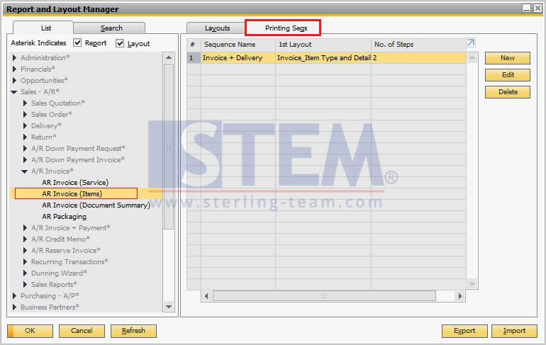 Setup and Customize Print Sequence | SAP Business One Indonesia ...