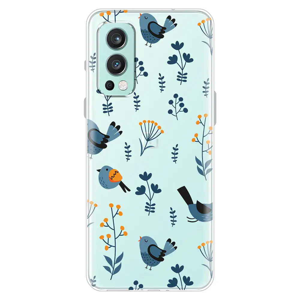 Buy Fashionury Transparent Printed Soft Back Cover For Oneplus ...