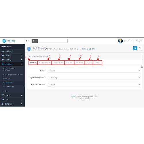OpenCart - PDF Invoice to Order - Attach to Email (support v. 1.5-4.*)