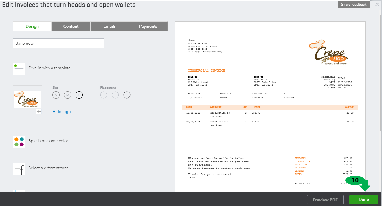 Solved: How do I print out a customer statement that shows the ...
