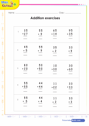 2nd grade math worksheets for children, pdf downloads