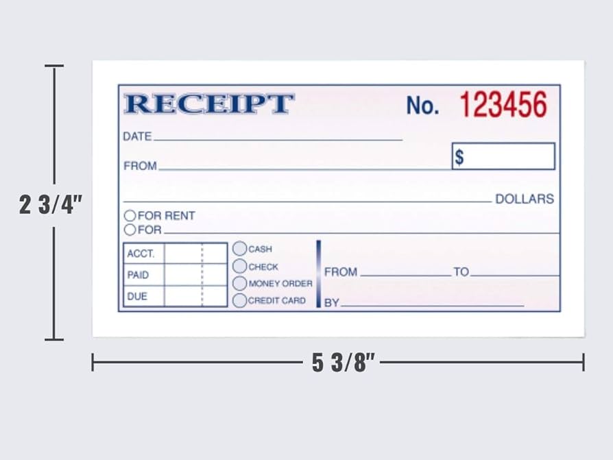 print money receipt