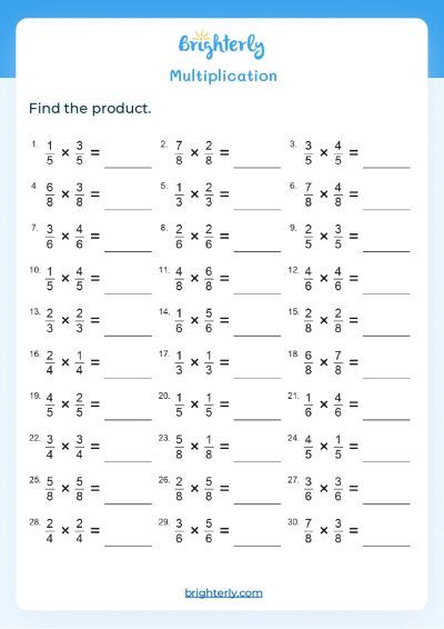 4th Grade Multiplication Worksheets - Free Printable ...