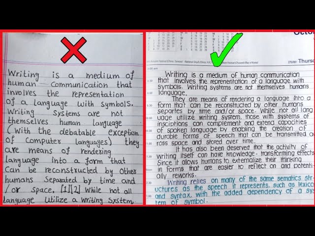 How to Improve Printed English Handwriting || Simple Calligraphy Writing