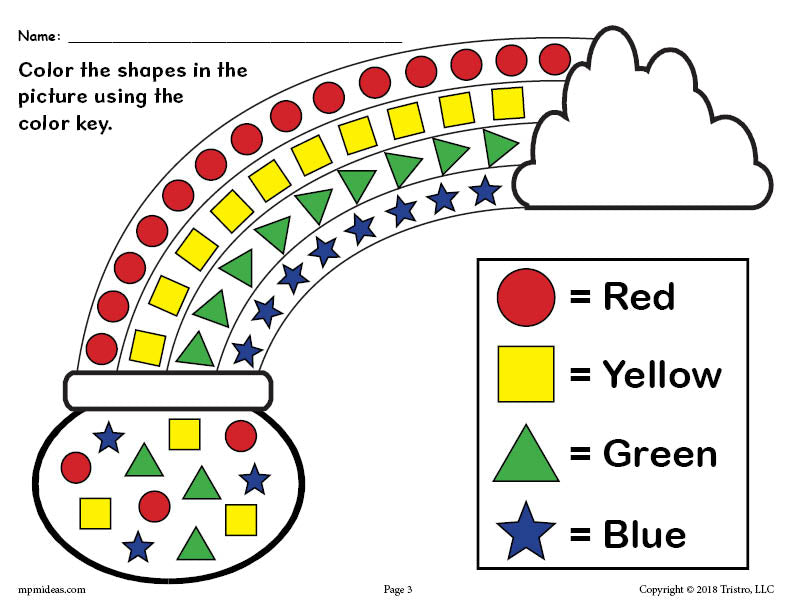 print out color worksheet