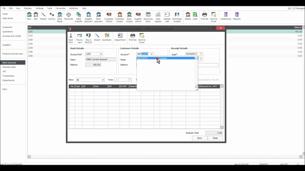Sage 50 Accounts Tutorial - Recording Purchase Invoices