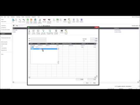 Sage 50 Accounts Tutorial - Recording Purchase Invoices