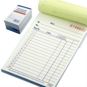 Best Ncr Invoice Booklet And Receipt Book Printing Singapore | Books