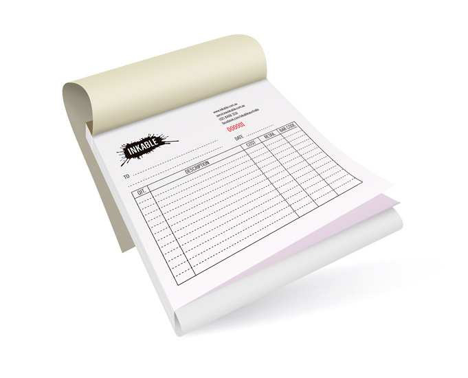 Carbonless Receipt Books - Arts of World Printer