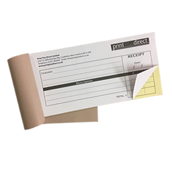 Personalised Receipt Book | 2 Part NCR
