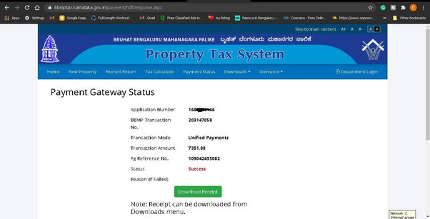 How to pay the BBMP property tax online - Quora