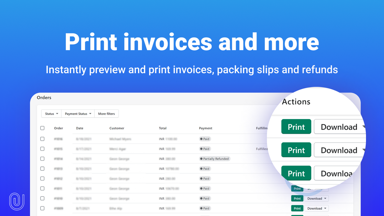 Order Printer - PDF Invoice on Shopify | Shopify App Store