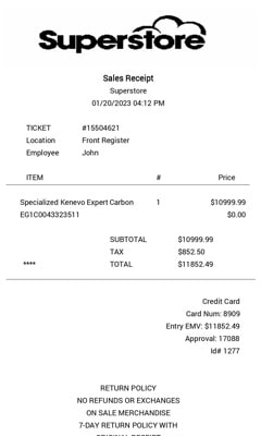 print receipt online free