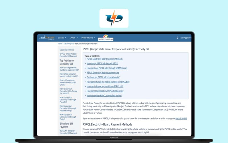 PSPCL Online and Offline Payment Bill Payment in August 2024