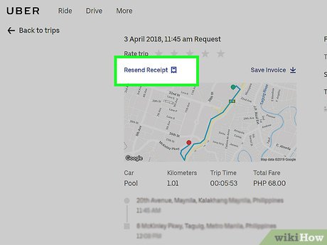 How to Print Uber Receipts: 9 Steps (with Pictures) - wikiHow Tech
