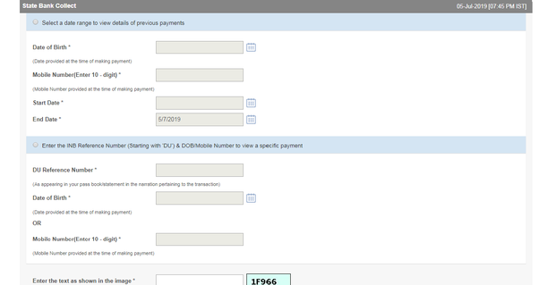 How to reprint a payment receipt from the http://vahan.parivahan ...