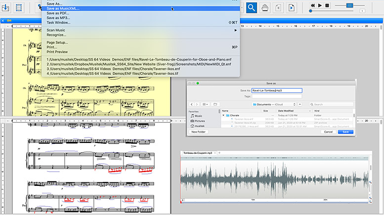 print sheet music from midi file