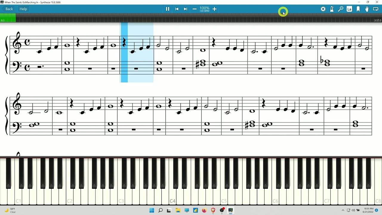 How to create midi file from sheet music (pdf file) for Synthesia Worksheets Library