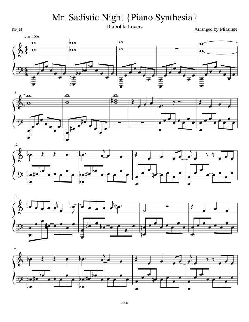 print sheet music synthesia