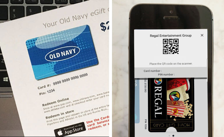 Where Can Store and Visa eGift Cards be Used? | GCG