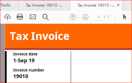 Print custom invoice without a white margin? - Manager Forum