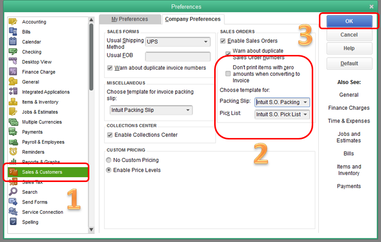Solved: Line items not showing up on printed invoices