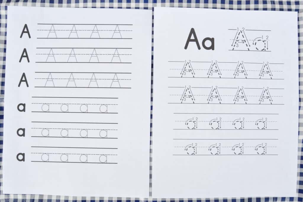 Letter Tracing Worksheets [Free Handwriting Practice] - Mary ...