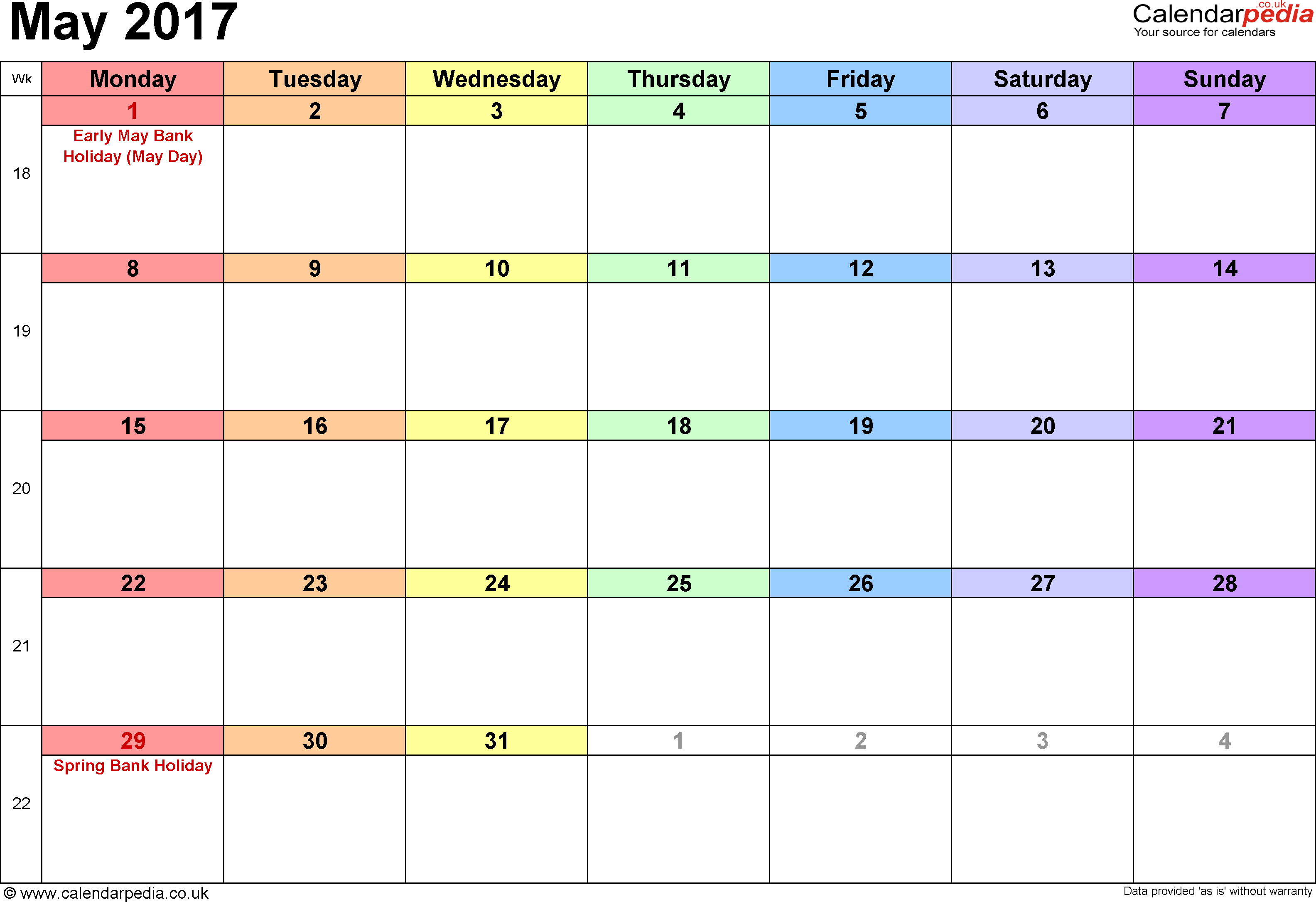 printable 2017 year planner australia