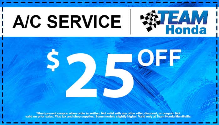 Auto Service Specials | Team Honda near Crown Point