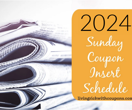 Coupon Inserts - Frugal Focus