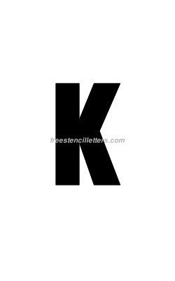 Printable Stencil Letters Archives - Free Stencil Letters