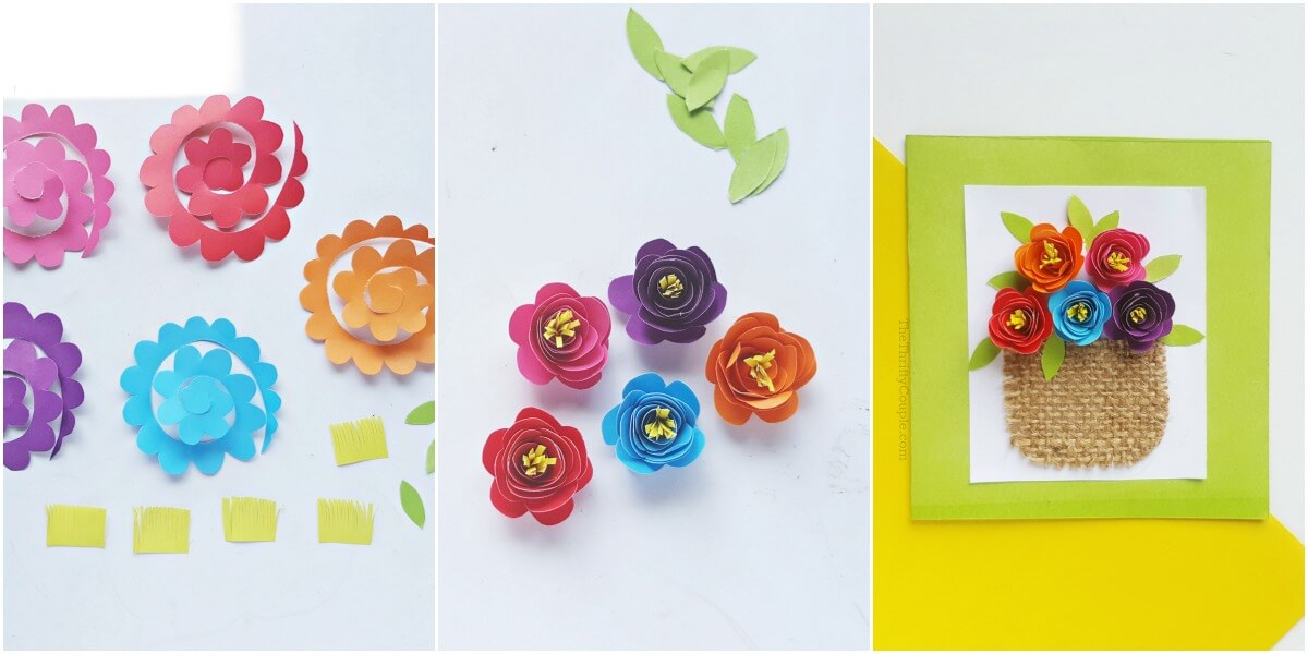 Flower Basket Card