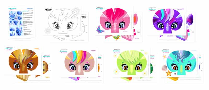 printable 3d unicorn mask