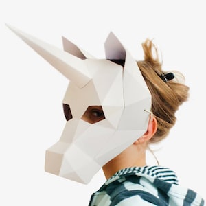 printable 3d unicorn mask