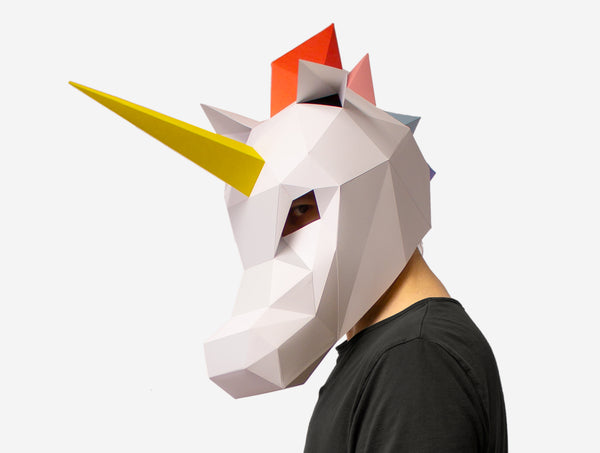 printable 3d unicorn mask