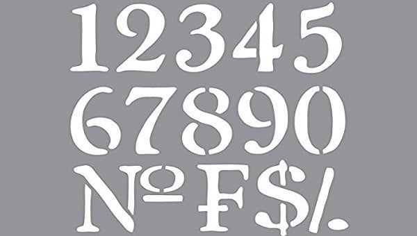 printable 4 inch stencils