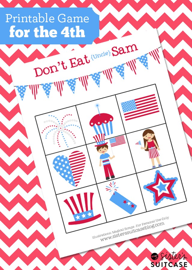 printable 4th of july games