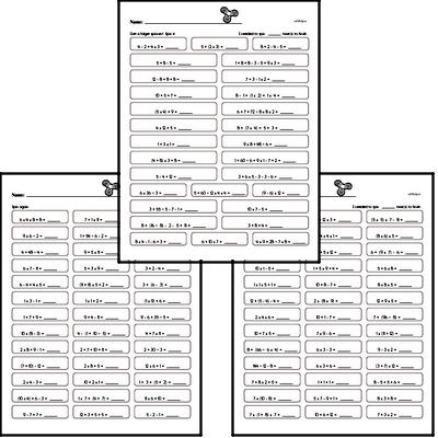 Sixth Grade PDF Math Worksheets - Free Printable Math PDFs ...