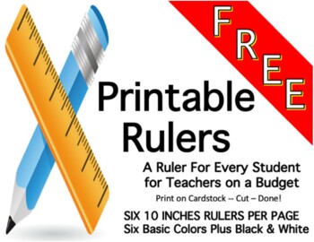 Printable Ruler - Free Accurate Ruler Inches, CM, MM - World of ...