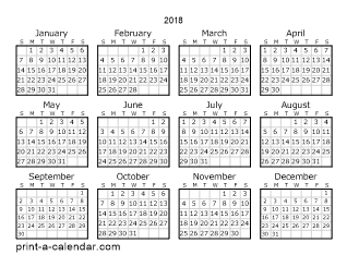 printable 6 month planner 2018