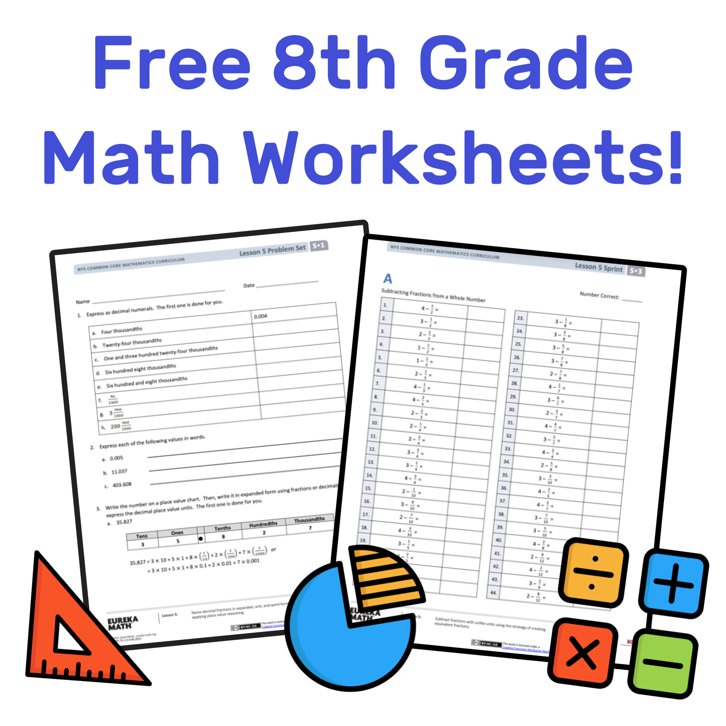 The Best Free 8th Grade Math Resources: Complete List! — Mashup Math